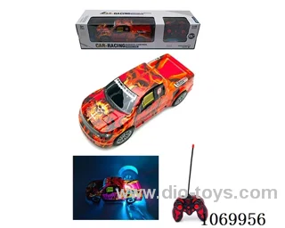 1:16 5ch rc car with light not included battery