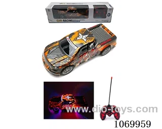 1:16 5ch rc car with light not included battery