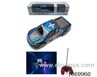 1:16 5ch rc car with light not included battery