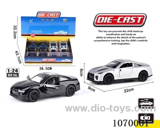 1：24 friction alloy car