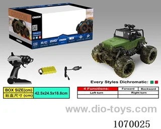 1:16 2.4G rc car included battery