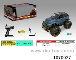 1:14 2.4G 4ch rc car included battery