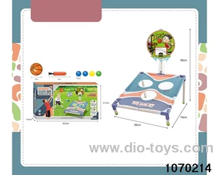 2-in-1 Basketball Pitching Set in color box