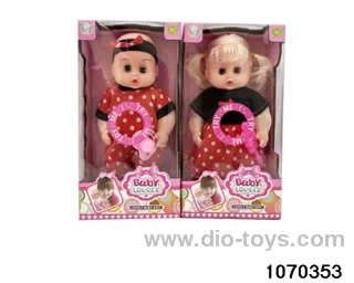 12 inch doll with 12 voices IC in window box