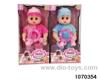 12 inch doll with 12 voices IC in window box