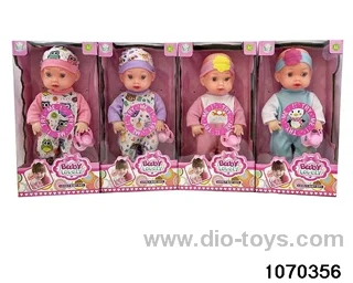 11 inch doll with 12 voices IC in window box