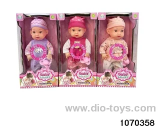11 inch doll with 12 voices IC in window box