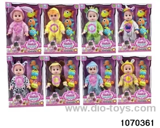 14 inch doll with 12 voices IC in window box