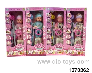 11 inch doll with 12 voices IC in window box
