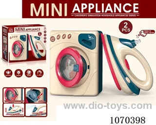 B/O washing machine and iron combination