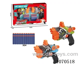 soft bullet gun toys