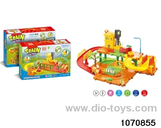 Motorised track with music and lights in Hand box