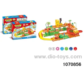 Motorised track with music and lights in Hand box