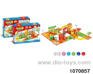 Motorised track with music and lights in Hand box