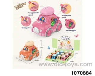 12pcs inertial vehicle in display box