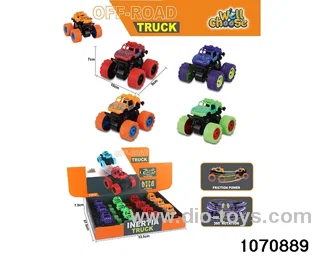 12pcs inertial vehicle in display box