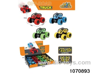 12pcs inertial vehicle in display box