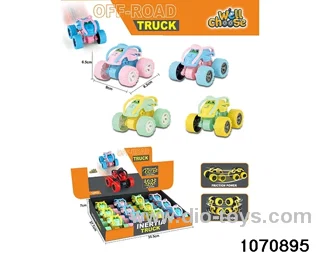 12pcs inertial vehicle in display box