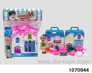 Villa Furniture Doll Set in PP bag with header