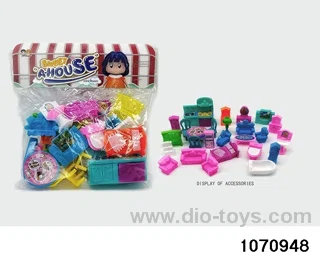 Furniture sets in PP bag with header