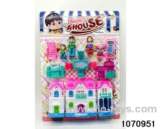 Villa Furniture Figurine Set in blister