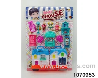 Villa Furniture Figurine Set in blister