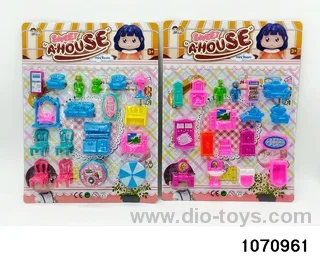 Puzzle Furniture Set in blister