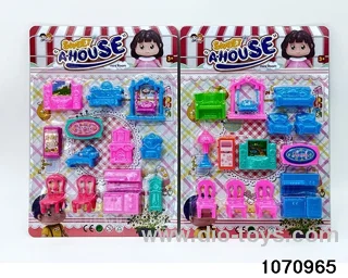 Puzzle Furniture Set in blister