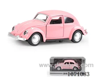 1:36 pull back alloy car