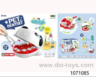 Pet Dentist set，Tooth finder with light
