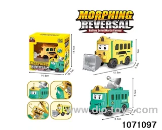 Transformer Reversing Vehicle in color box