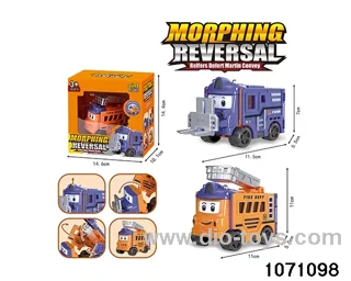 Transformer Reversing Vehicle in color box
