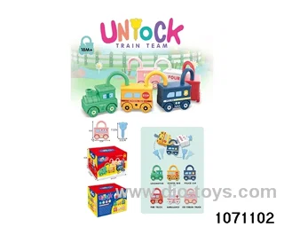 transformer train in color box