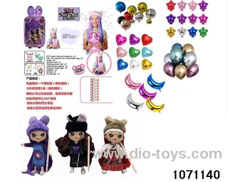 6.5 inch 12 joint doll in PVC box