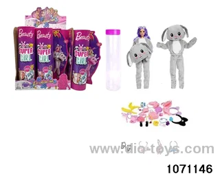 11.5 inch doll set in window box