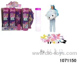11.5 inch doll set in window box