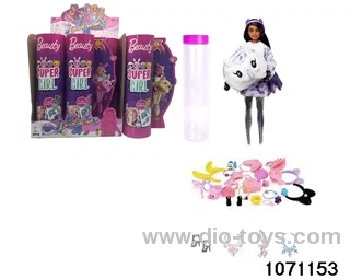 11.5 inch 9 jointed doll set in window box