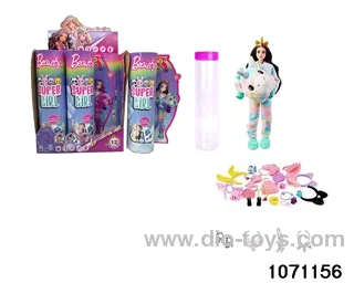 11.5 inch 9 jointed doll set in window box