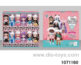 6 inch doll set in display box
