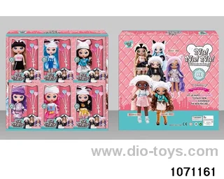 6 inch doll set in display box