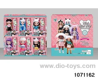 6 inch doll set in display box