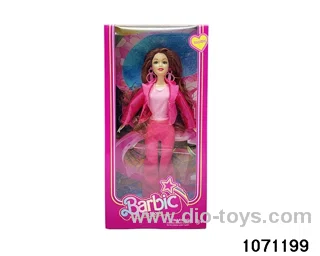 11.5 inch 12 jointed doll set in window box