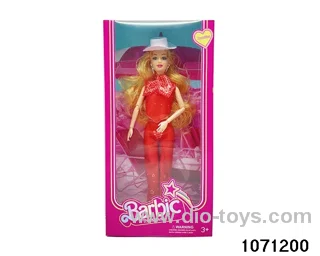 11.5 inch 12 jointed doll set in window box