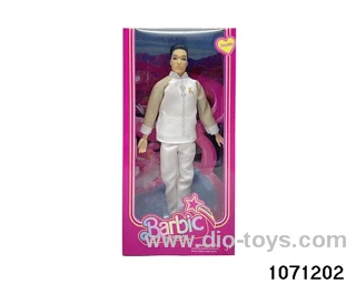 11.5 inch 12 jointed doll set in window box