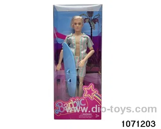 11.5 inch 12 jointed doll set in PVC box