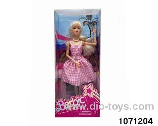 11.5 inch 12 jointed doll set in window box