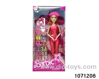 11.5 inch 12 jointed doll set in window box