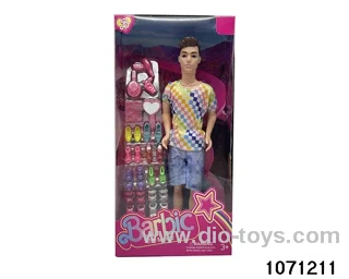 11.5 inch doll set in window box