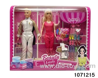 11.5 inch doll set in window box