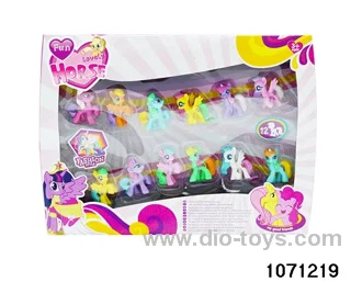 12pcs Ponywa Set in window box